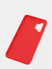 Красный чехол Samsung Galaxy A32 (4G), Галакси А32 4G силиконовый Silicone Cover с закрытым низом