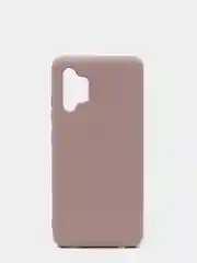 Бежевый меланж чехол Samsung Galaxy A32 (4G), Галакси А32 4G силиконовый Silicone Cover с закрытым низом