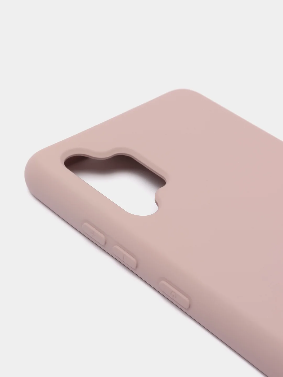 Бежевый меланж чехол Samsung Galaxy A32 (4G), Галакси А32 4G силиконовый Silicone Cover с закрытым низом