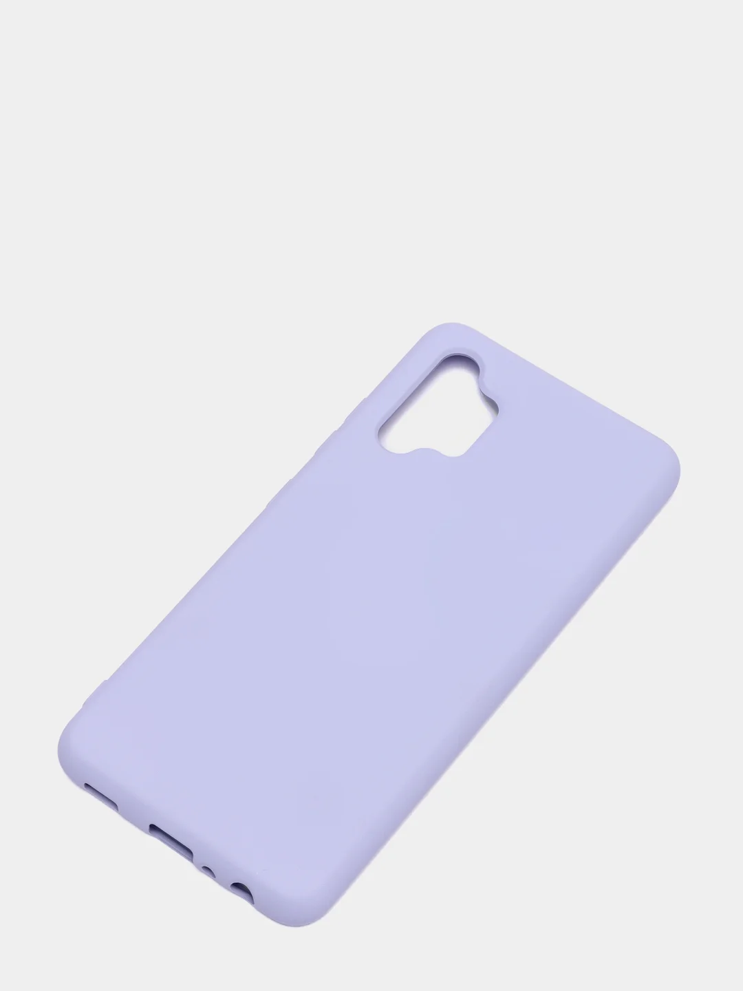 Лавандовый чехол Samsung Galaxy A32 (4G), Галакси А32 4G силиконовый Silicone Cover с закрытым низом