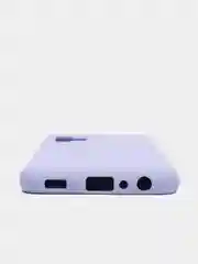 Лавандовый чехол Samsung Galaxy A32 (4G), Галакси А32 4G силиконовый Silicone Cover с закрытым низом