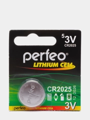 Батарейка таблетка Perfeo 2016 / 2025 / 2032, 3V, литиевая