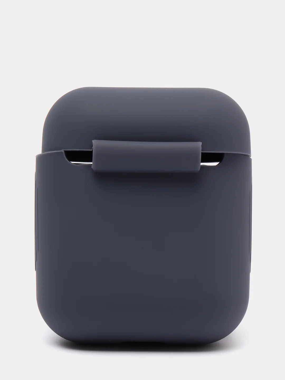 Синий меланж силиконовый чехол для наушников AirPods 1, 2