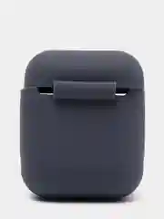 Синий меланж силиконовый чехол для наушников AirPods 1, 2