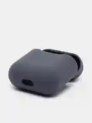 Синий меланж силиконовый чехол для наушников AirPods 1, 2