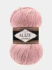 Багровый пряжа Alize Lanagold 51% Акрил 49% Шерсть 100г 240м (часть 2)