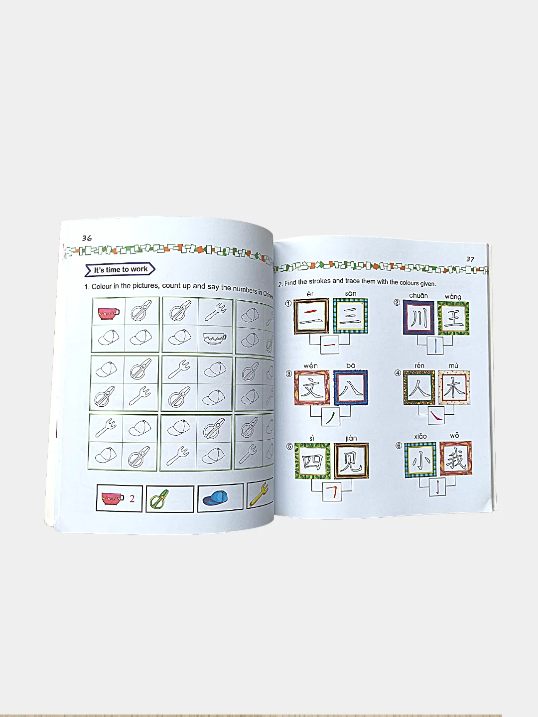 Учебник и Рабочая тетрадь серии "Easy Steps to Chinese for kids" + CD диск