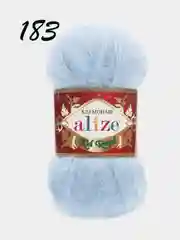 Ледяной пряжа Alize Kid Mohair Kid Royal 50 62% Кид мохер 38% Полиамид 50г 500м
