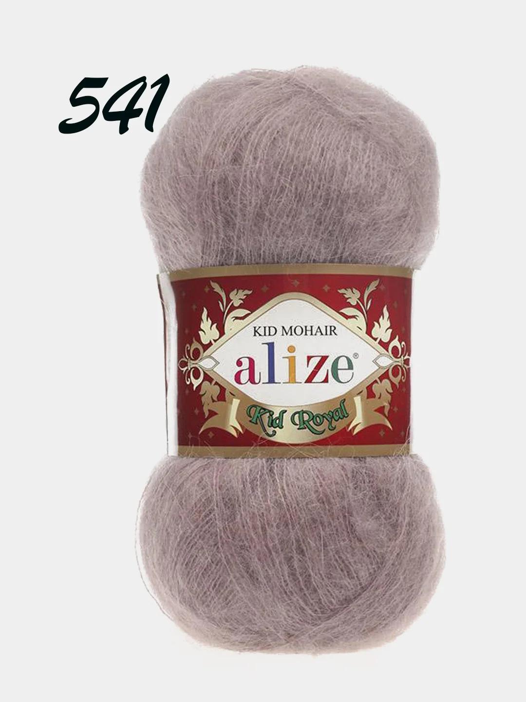 Бежевый меланж пряжа Alize Kid Mohair Kid Royal 50 62% Кид мохер 38% Полиамид 50г 500м
