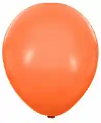 Оранжевый шар латексный 12" (30см) разные цвета - наборы 5, 10 шт (пастель, металл), тематика (мега)