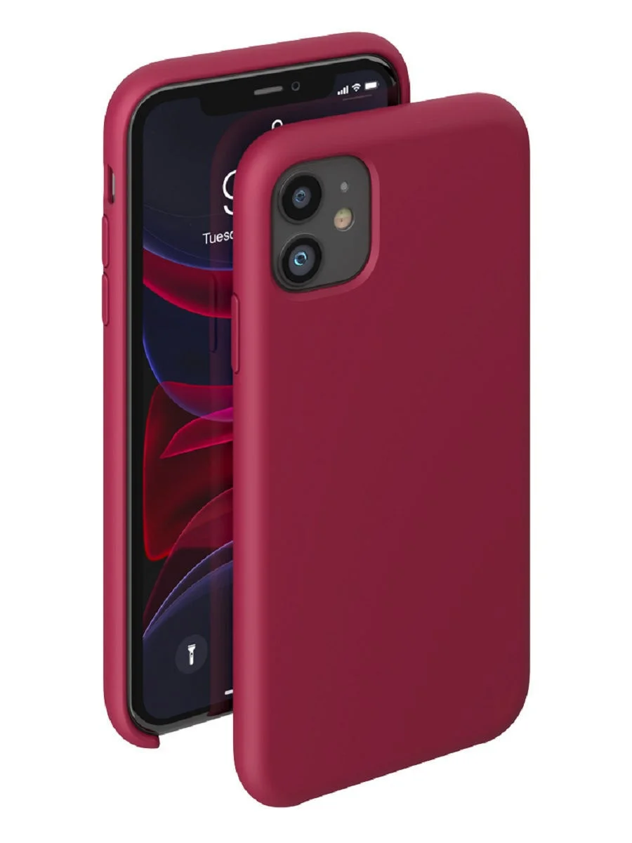 Багровый чехлы на iPhone