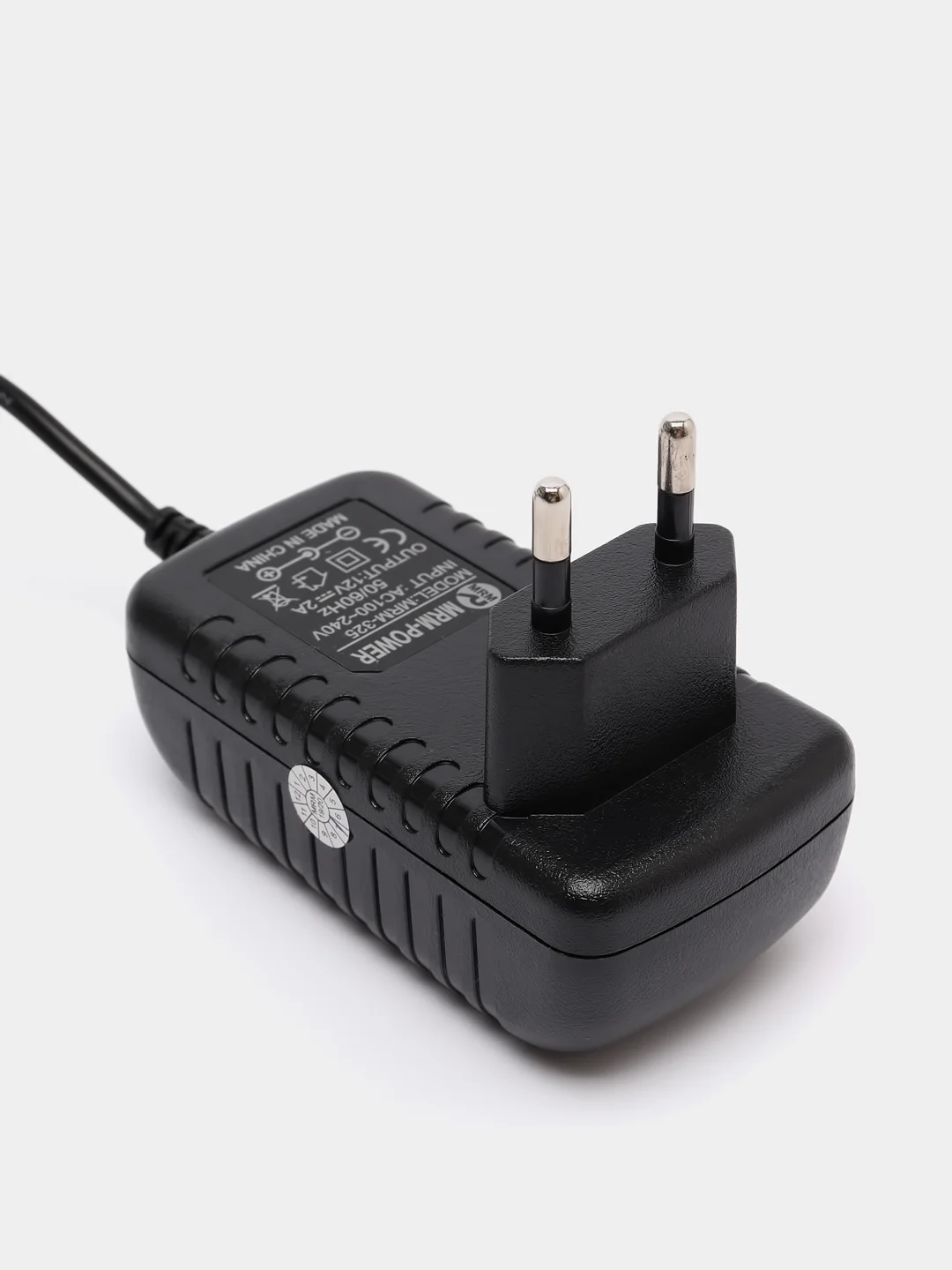 Блок питания, MRM-325 12V, 2A, штекер 5,5 мм и 3,5 мм, сетевое зарядное устройство