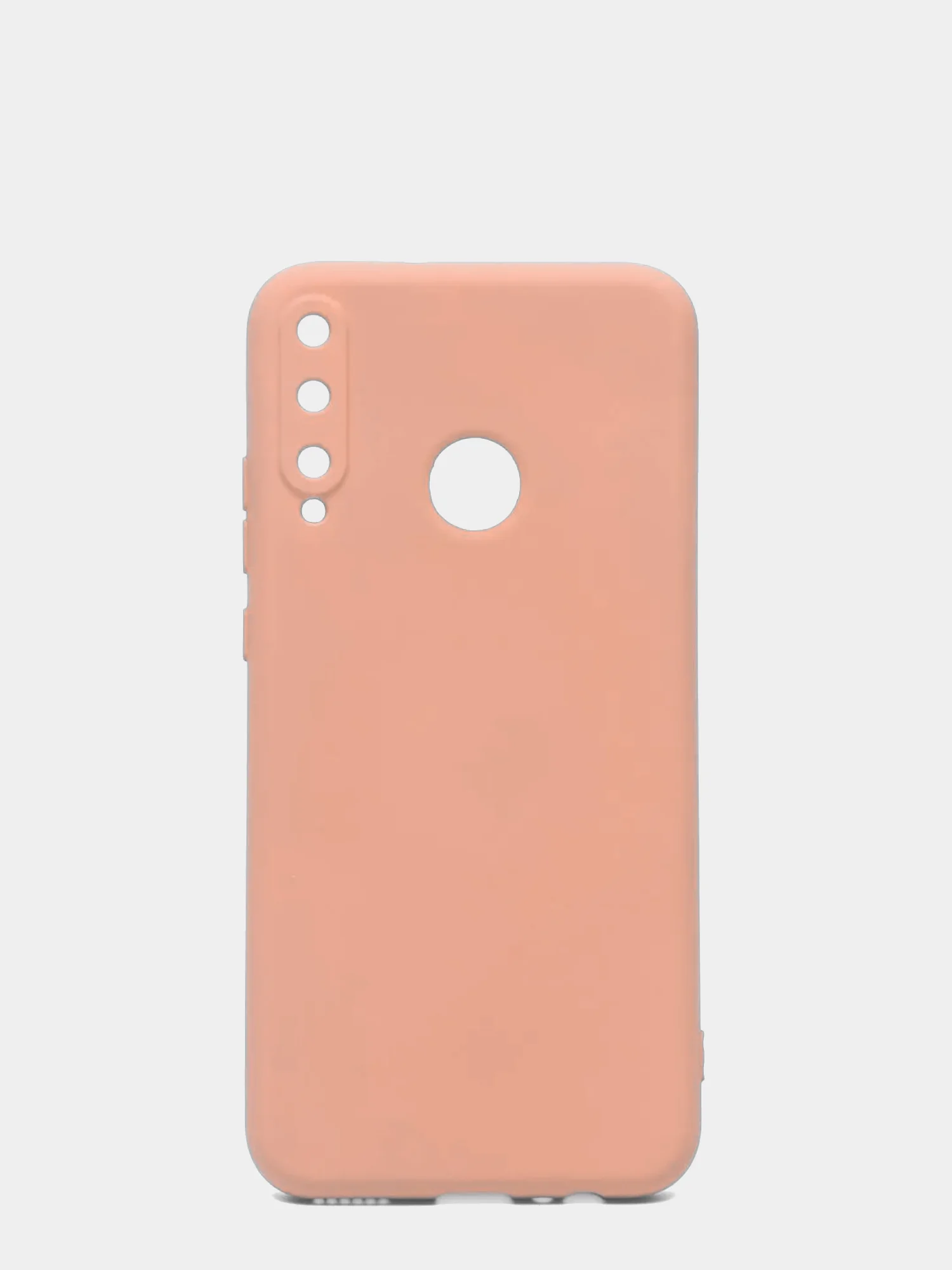 Бежевый чехол 5 цветов Honor 9C / Huawei P40 Lite E силиконовый цветной матовый с подкладом