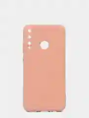 Бежевый чехол 5 цветов Honor 9C / Huawei P40 Lite E силиконовый цветной матовый с подкладом