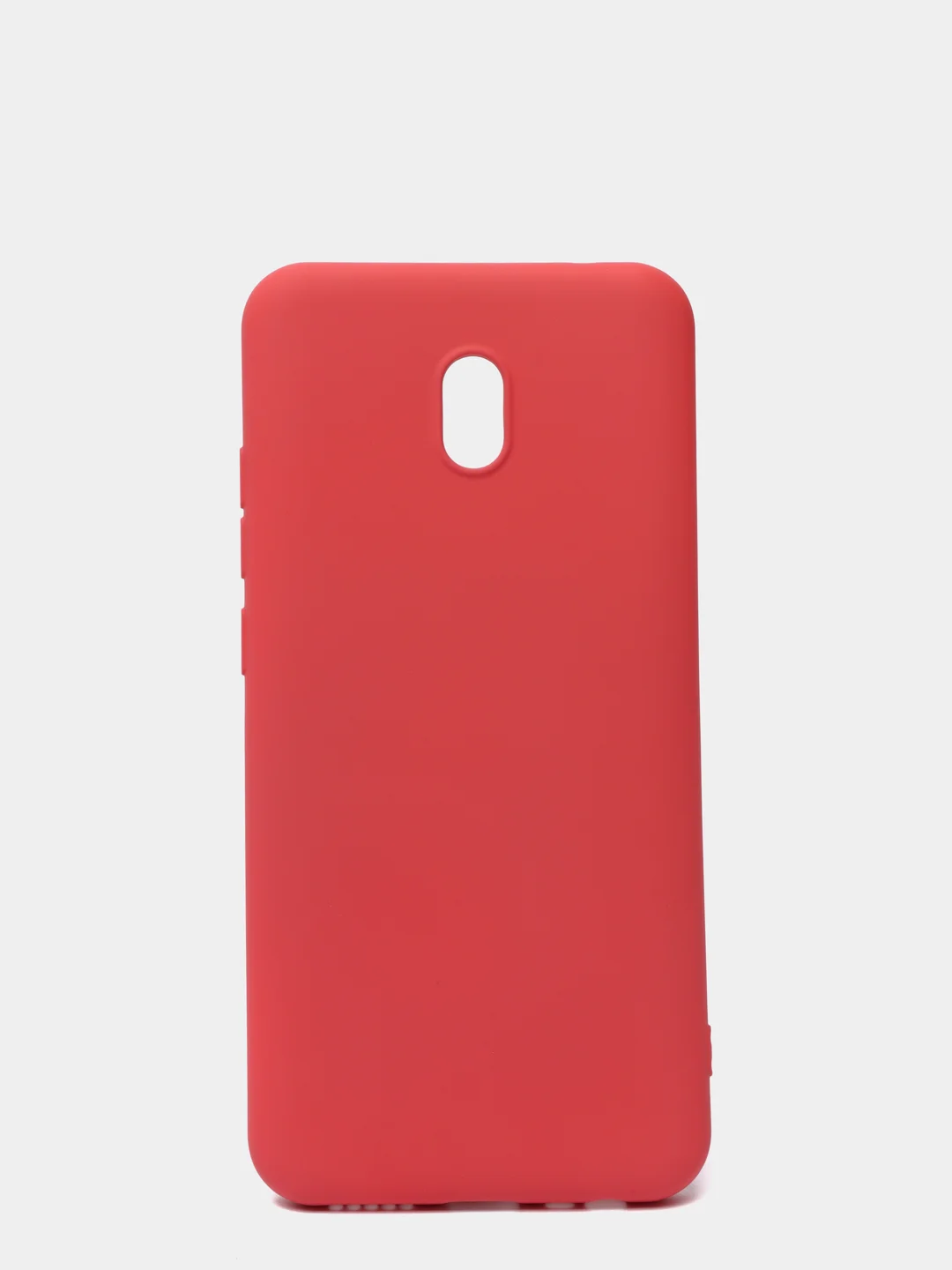 Терракотовый чехол Xiaomi Redmi 8A, Редми 8А, силиконовый цветной матовый с подкладом из микрофибры