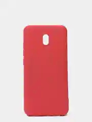 Терракотовый чехол Xiaomi Redmi 8A, Редми 8А, силиконовый цветной матовый с подкладом из микрофибры