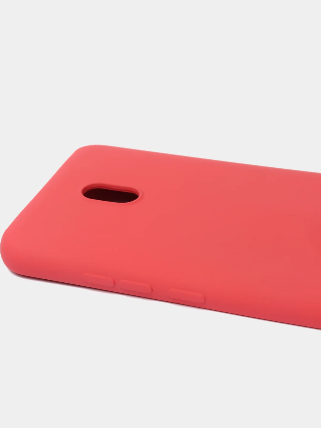 Терракотовый чехол Xiaomi Redmi 8A, Редми 8А, силиконовый цветной матовый с подкладом из микрофибры