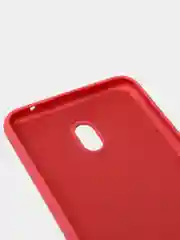 Терракотовый чехол Xiaomi Redmi 8A, Редми 8А, силиконовый цветной матовый с подкладом из микрофибры