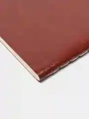 Тетрадь B5 60 л, клетка, экокожа, коричневый, BRAUBERG VIVA, 403896