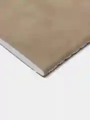 Тетрадь B5 60л, сшивка, без линовки, кожзам под замшу, серый, BRAUBERG CAPRISE, 403865