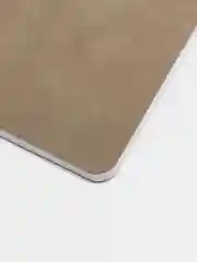 Тетрадь B5 60л, сшивка, без линовки, кожзам под замшу, серый, BRAUBERG CAPRISE, 403865
