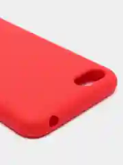 Красный чехол Honor 7A, 7A Prime, 7S, Huawei Y5 2018, Y5 Lite, Y5 Prime с подкладом Silicone Cover
