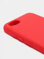 Красный чехол Honor 7A, 7A Prime, 7S, Huawei Y5 2018, Y5 Lite, Y5 Prime с подкладом Silicone Cover