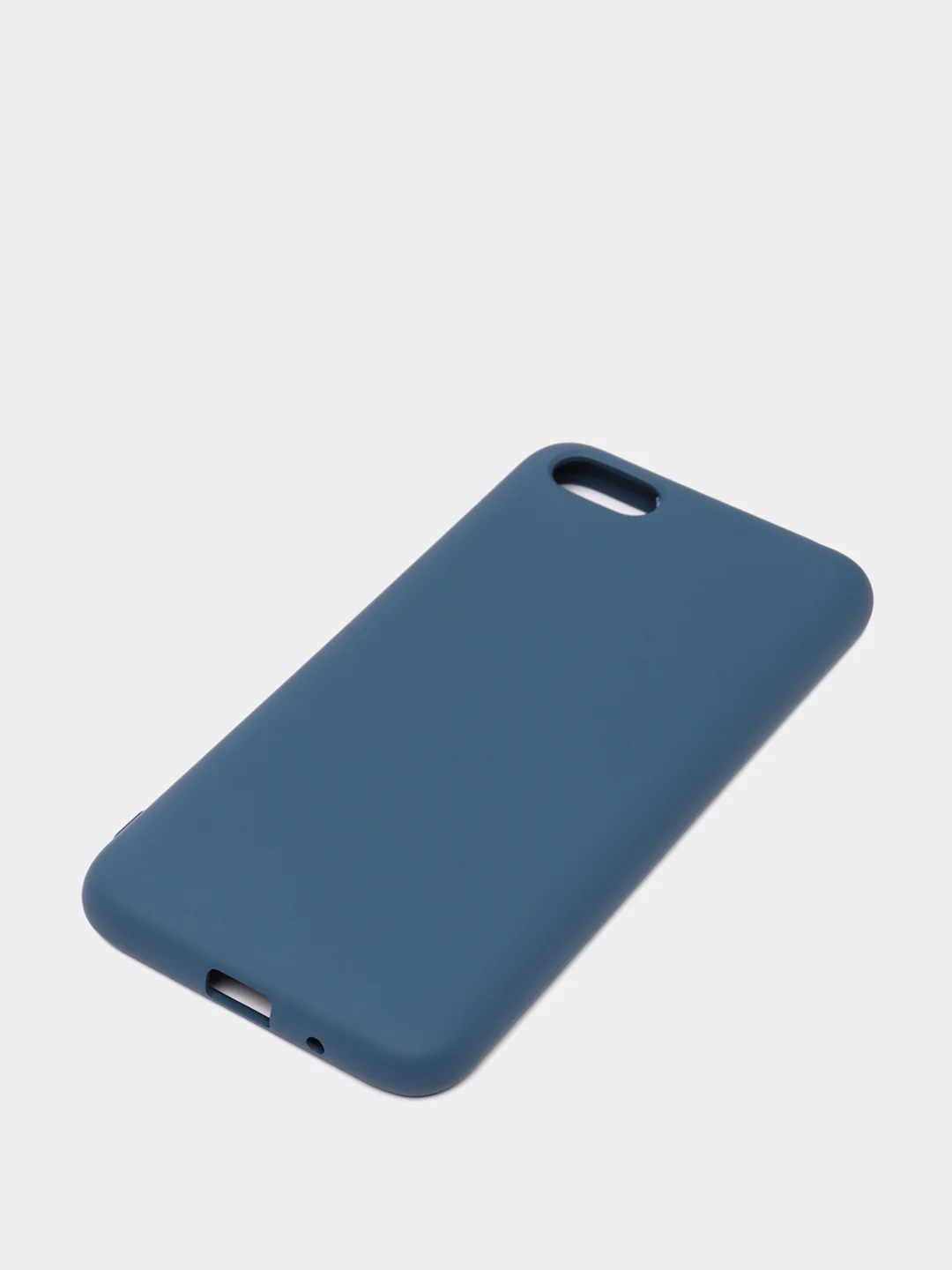 Темно-синий чехол Honor 7A, 7A Prime, 7S, Huawei Y5 2018, Y5 Lite, Y5 Prime с подкладом Silicone Cover