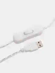 Серебряный светильник ночник светодиодный LED