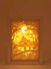 Серебряный светильник ночник светодиодный LED