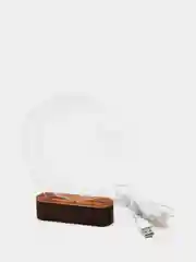 Розовый светильник ночник светодиодный LED