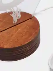 Серебряный светильник ночник светодиодный LED