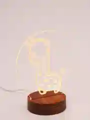 Белый светильник ночник светодиодный LED