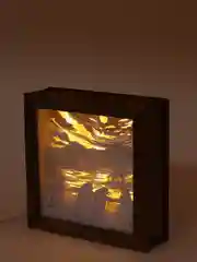 Серый меланж светильник ночник светодиодный LED