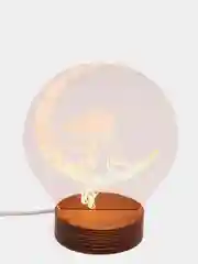 Серебряный светильник ночник светодиодный LED