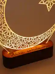 Розовый светильник ночник светодиодный LED