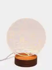 Коричневый светильник ночник светодиодный LED