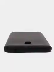 Черный чехол Xiaomi Redmi 8A, Редми 8А, силиконовый цветной матовый с подкладом из микрофибры