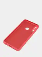 Терракотовый чехол Huawei Y6P (Хуавей У6П), силиконовый, цветной, матовый, с подкладом из микрофибры