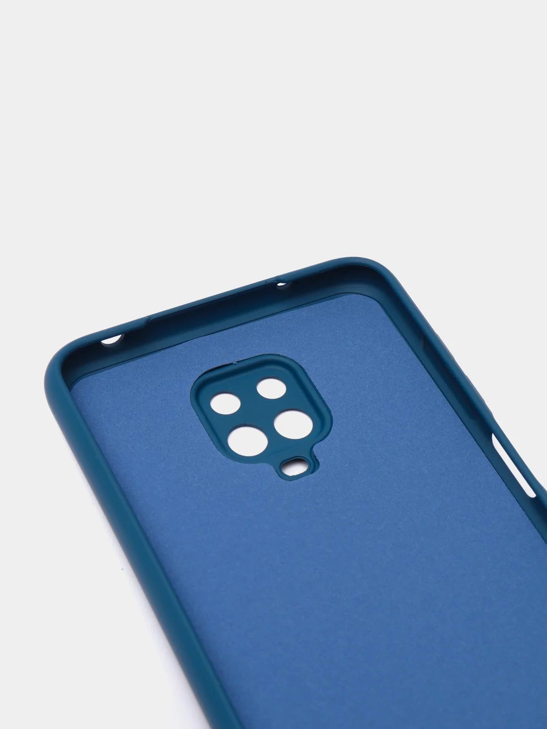 Темно-синий чехол Xiaomi Redmi Note 9S / Note 9 Pro / Note 9 Pro Max, Редми Нот 9 Про Макс силиконовый
