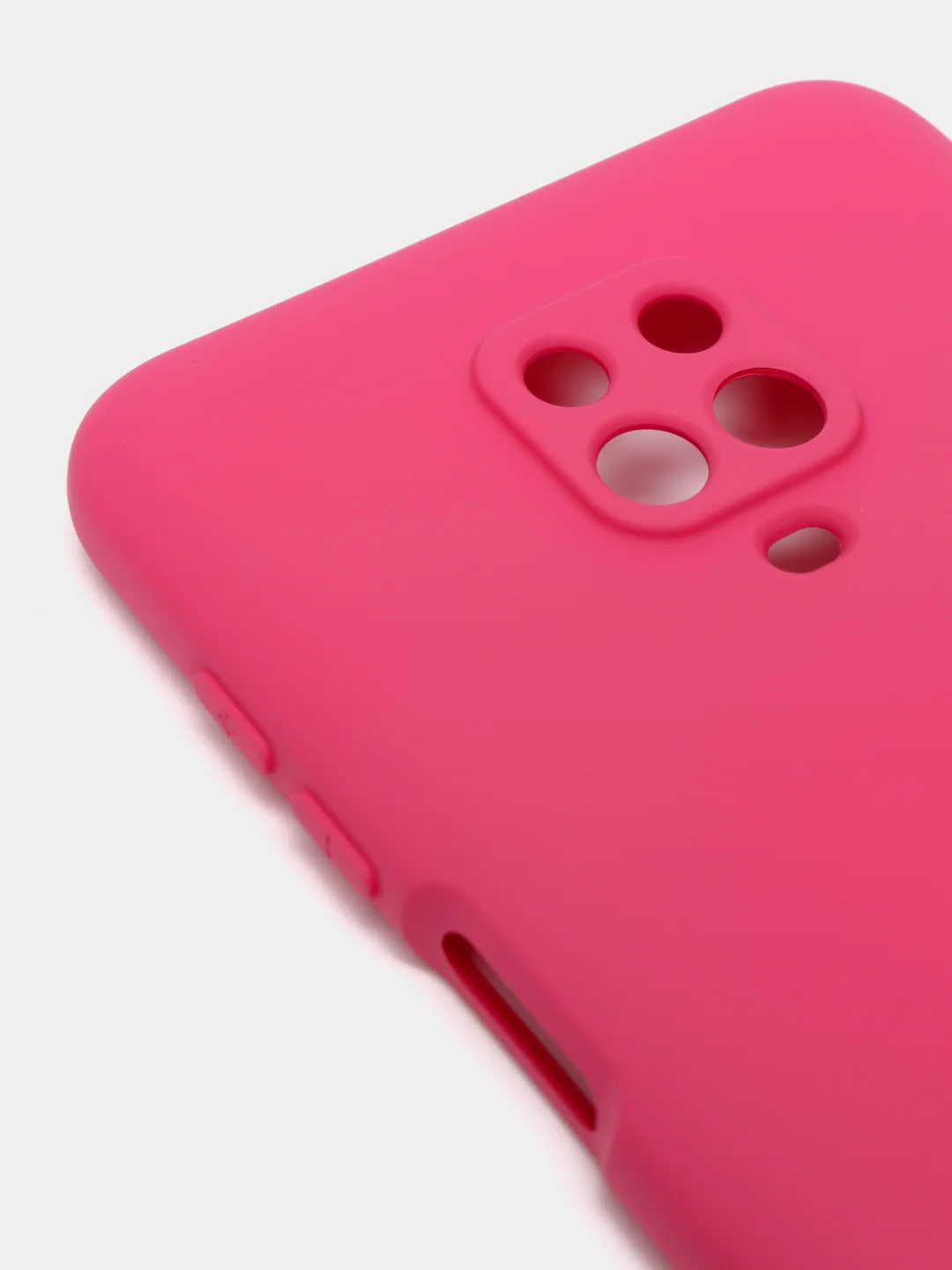 Фуксия чехол Xiaomi Redmi Note 9S / Note 9 Pro / Note 9 Pro Max, Редми Нот 9 Про Макс силиконовый