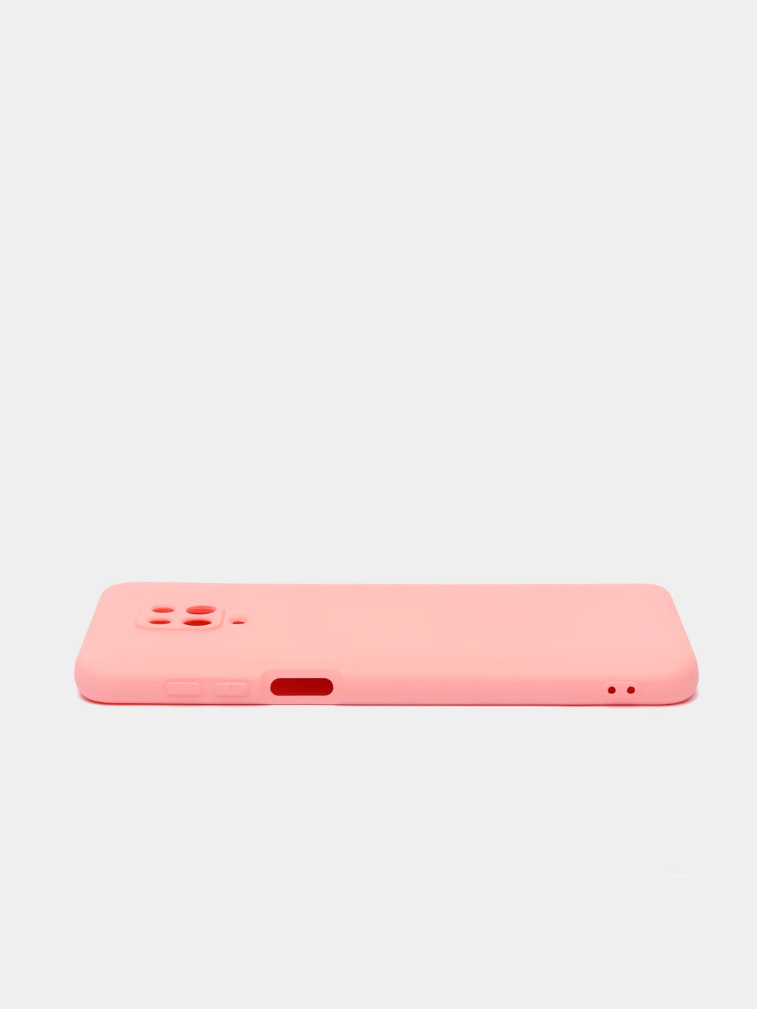 Розовый чехол Xiaomi Redmi Note 9S / Note 9 Pro / Note 9 Pro Max, Редми Нот 9 Про Макс силиконовый