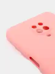 Розовый чехол Xiaomi Redmi Note 9S / Note 9 Pro / Note 9 Pro Max, Редми Нот 9 Про Макс силиконовый