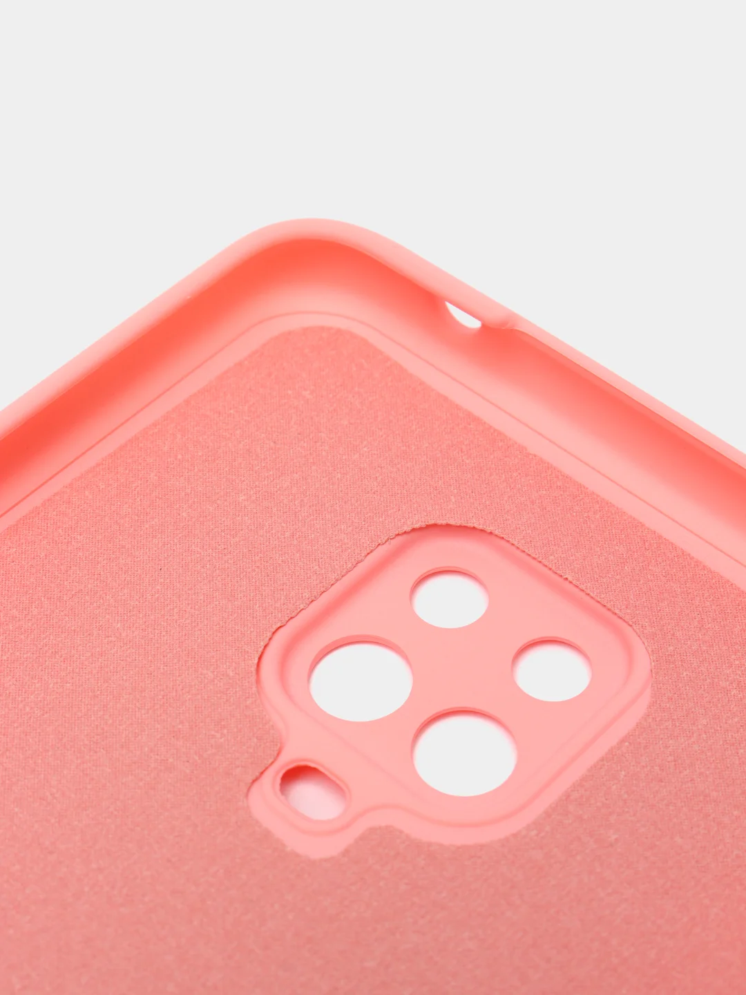 Розовый чехол Xiaomi Redmi Note 9S / Note 9 Pro / Note 9 Pro Max, Редми Нот 9 Про Макс силиконовый