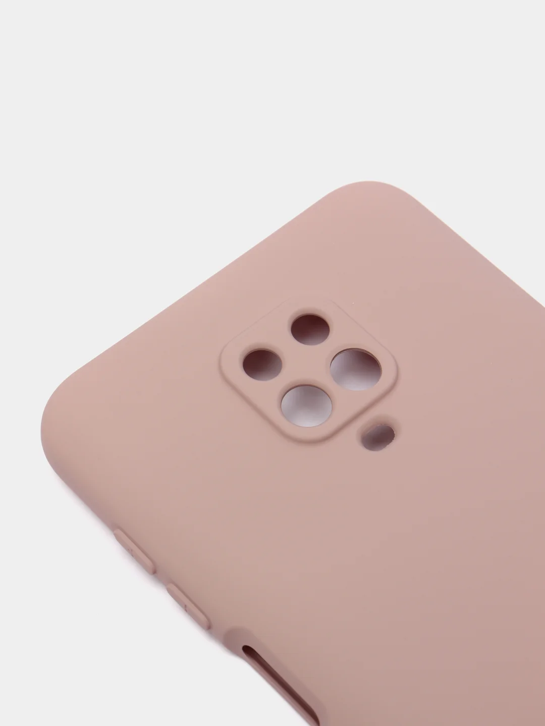 Бежевый меланж чехол Xiaomi Redmi Note 9S / Note 9 Pro / Note 9 Pro Max, Редми Нот 9 Про Макс силиконовый