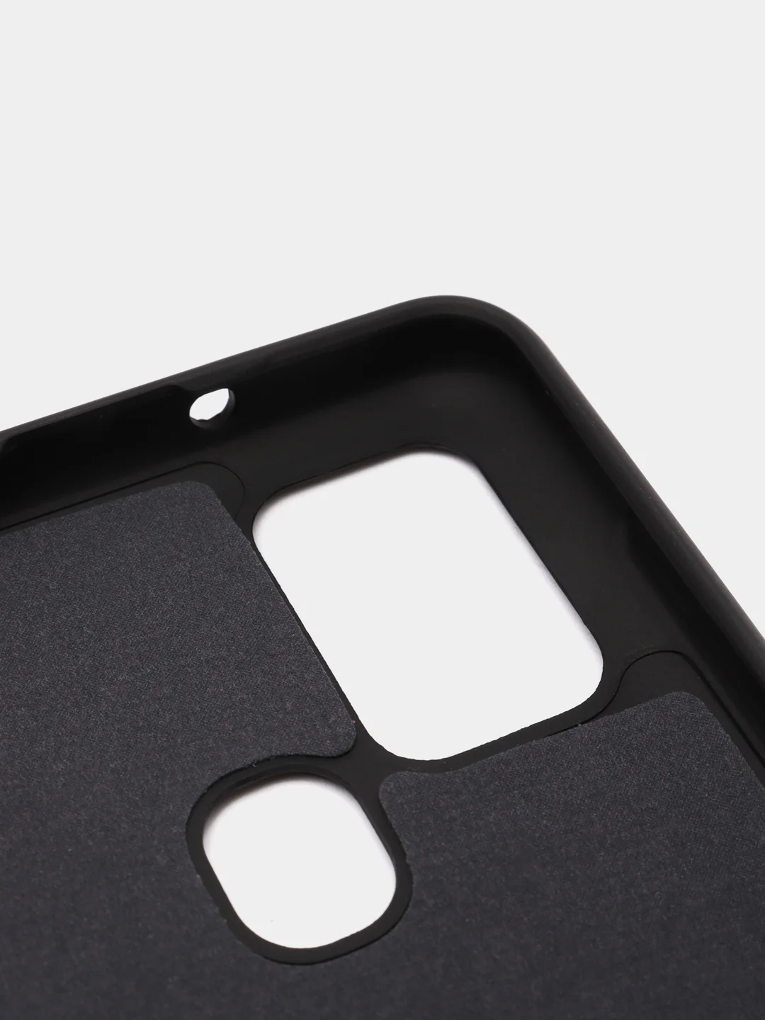 Черный чехол Samsung Galaxy A21s, Самунг Галакси А21с силиконовый Silicone Cover с закрытым низом