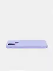 Лавандовый чехол Samsung Galaxy A21s, Самунг Галакси А21с силиконовый Silicone Cover с закрытым низом