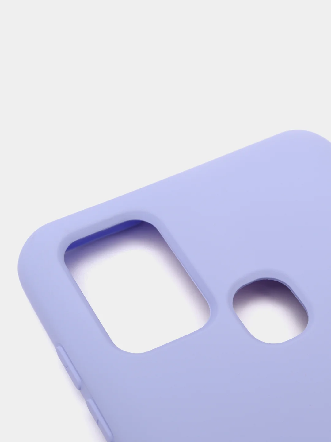 Лавандовый чехол Samsung Galaxy A21s, Самунг Галакси А21с силиконовый Silicone Cover с закрытым низом