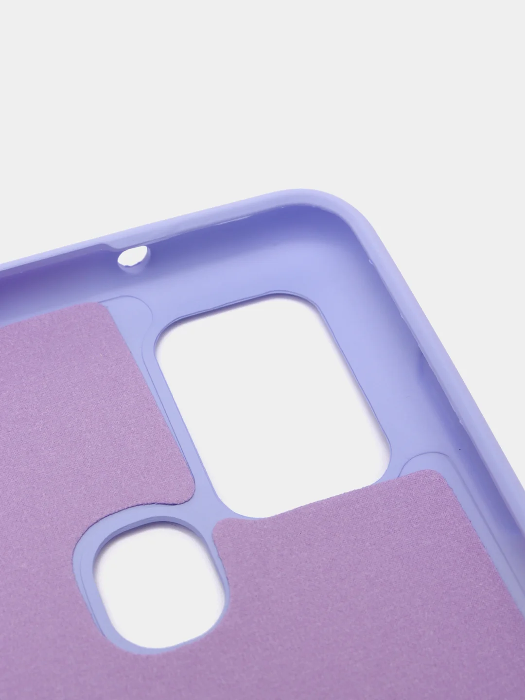 Лавандовый чехол Samsung Galaxy A21s, Самунг Галакси А21с силиконовый Silicone Cover с закрытым низом