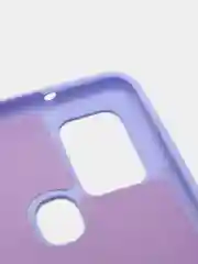 Лавандовый чехол Samsung Galaxy A21s, Самунг Галакси А21с силиконовый Silicone Cover с закрытым низом
